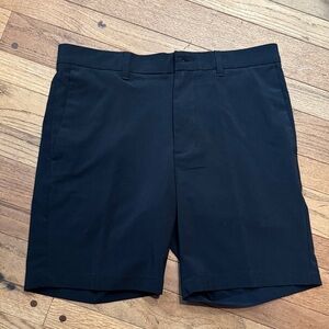 Callaway Men's Black Flat Front Golf Shorts